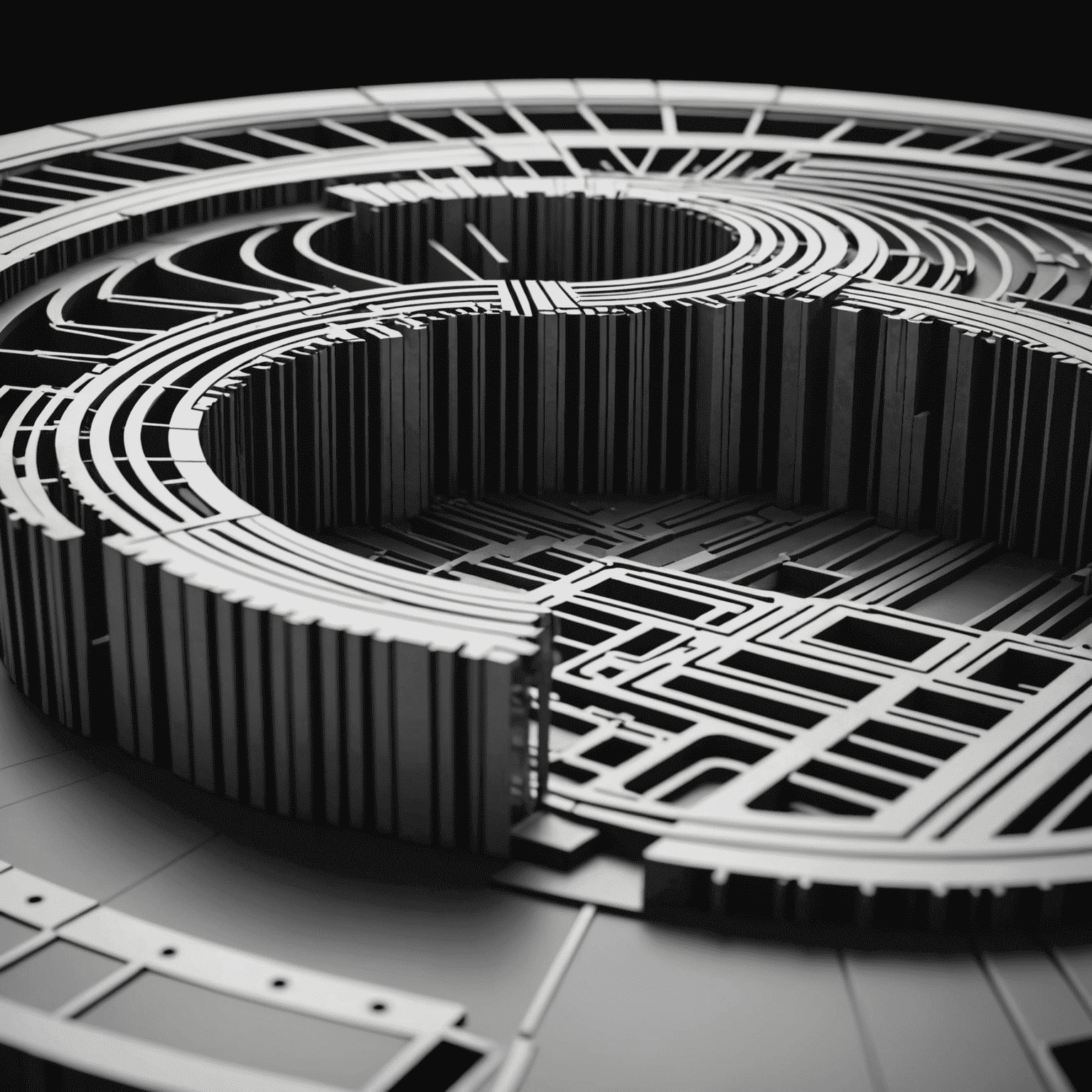 Screenshot of a 3D model being sliced in software, showing layer lines and support structures